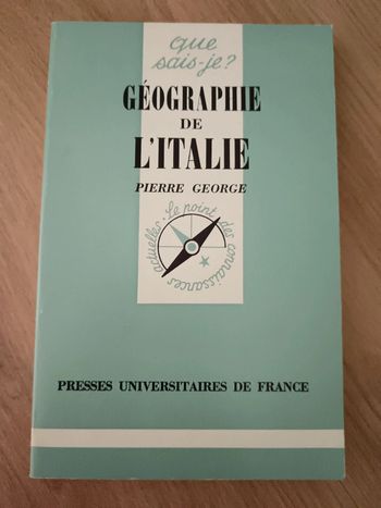 Pierre George 🍀 Géographie de l'Italie