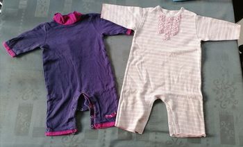 2 combinaisons 6 mois