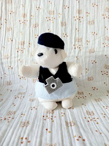 Peluche doudou écureuil Tartine et Chocolat