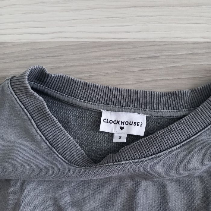 Robe grise à manches longues C&A taille S - photo numéro 2