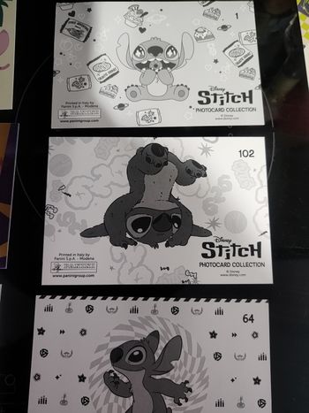 Cartes Stitch Panini 