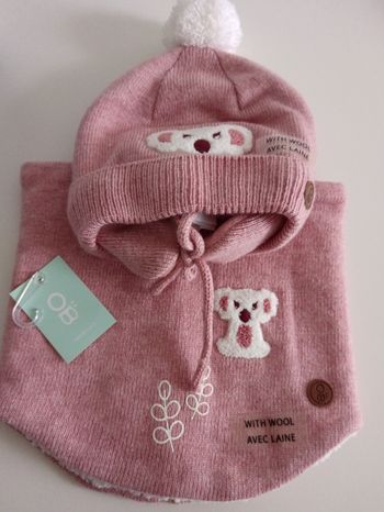 Ensemble bonnet gant 