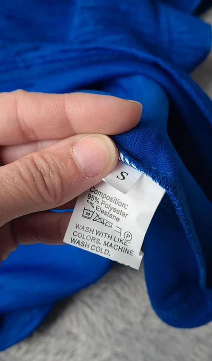 Blouse bleue S - photo numéro 2