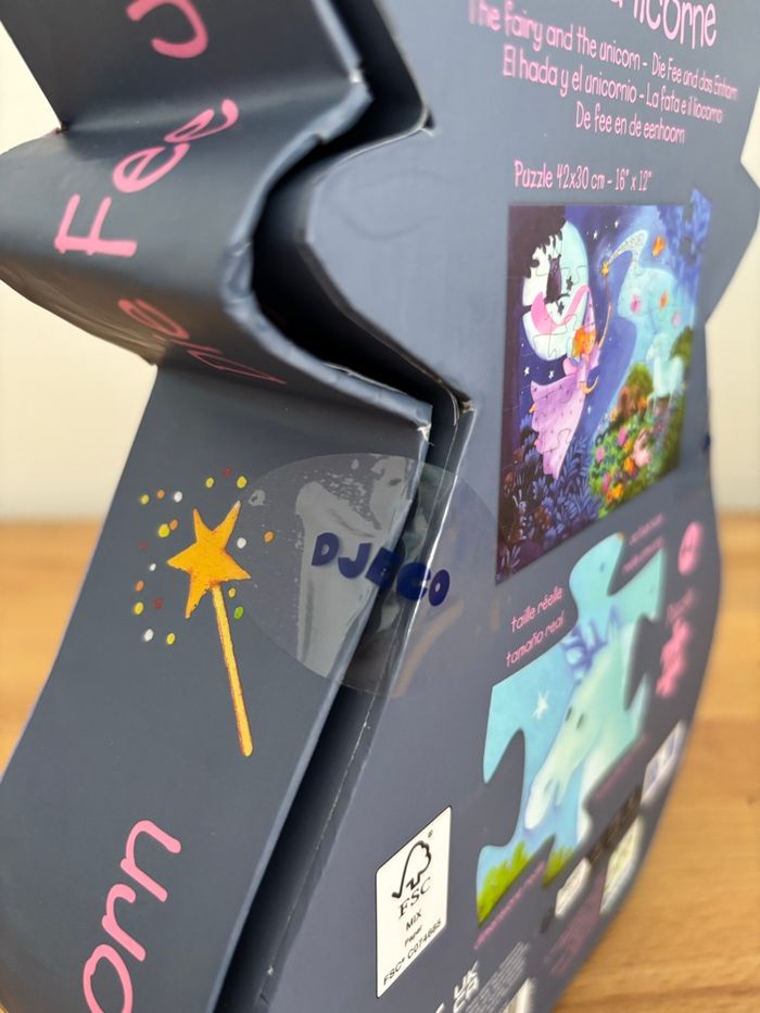 Puzzle La fée et la licorne Djeco NEUF non ouvert - photo numéro 5