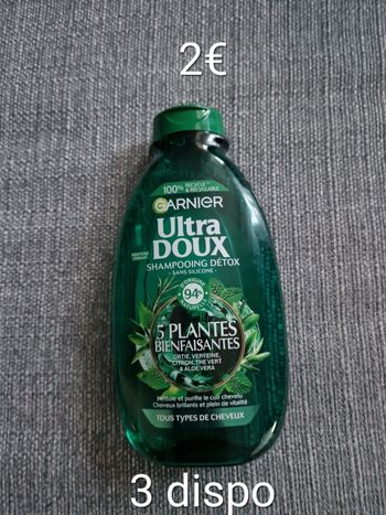 Shampooing ultra doux 5 plantes bienfaisantes 300ml