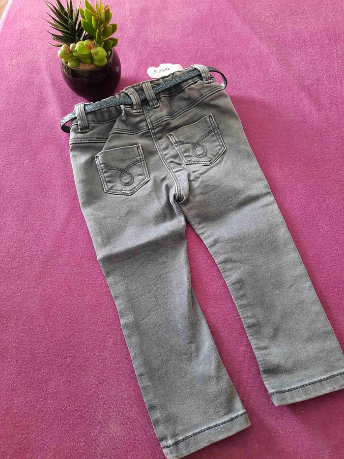 Pantalon bleu 9 mois - photo numéro 3