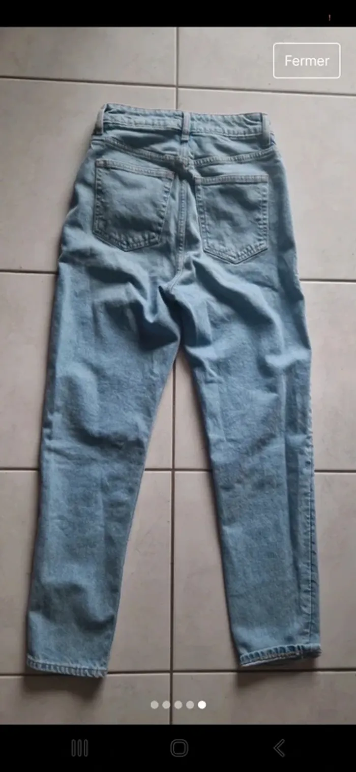 Jeans femme hm taille 34 - photo numéro 3