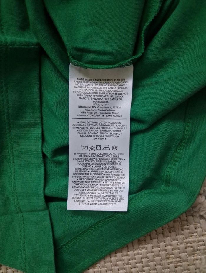 T-shirt Nike vert homme S - photo numéro 8