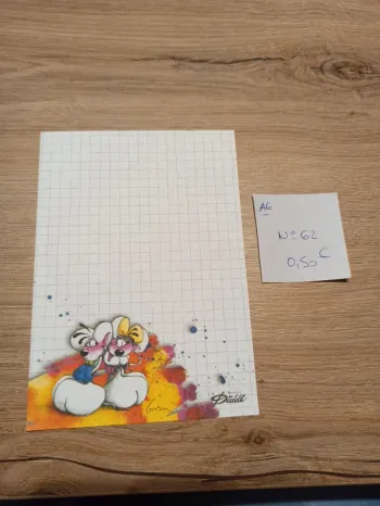 Feuille Diddl A6 62 0,50€