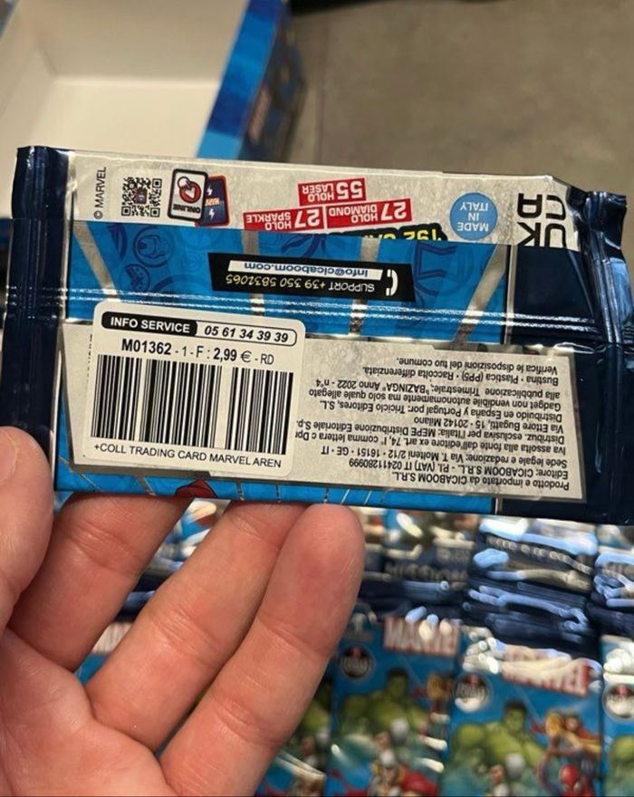 23 sachets cartes à collectionner Marvel Mission Arena neufs scellés - photo numéro 4