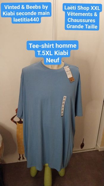 Tee-shirt homme T.5XL Kiabi