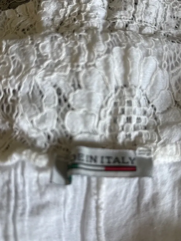 Magnifique short doublé dentelle et étoile argentée femme - photo numéro 4