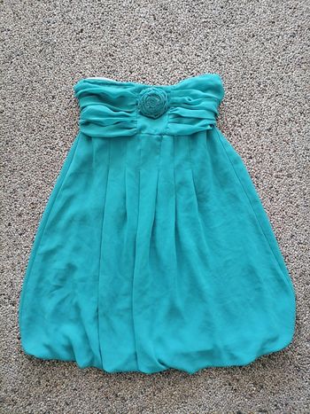 Bustier fleur taille unique