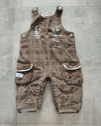 Salopette sergent major 9 mois