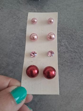 Boucles d'oreilles lot