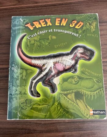 Livre squelette dinosaure
