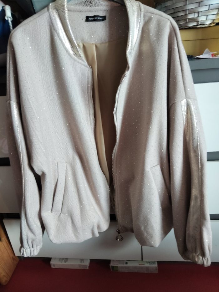Blouson T 50/52 doublé avec poches