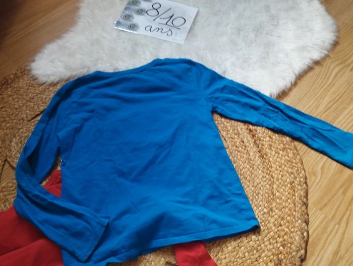 Lot t-shirts mixte 8/10ans flash superman h&m - photo numéro 8