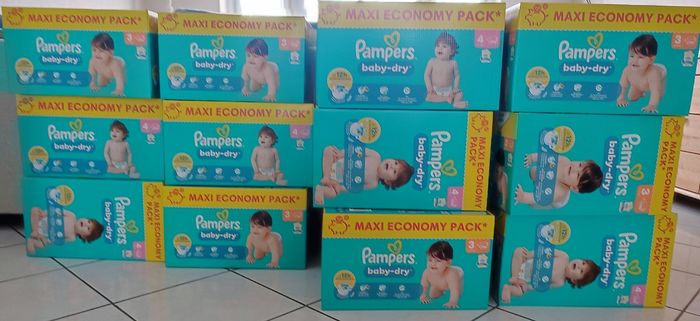 Couches Pampers Baby dry Taille 3 - photo numéro 3