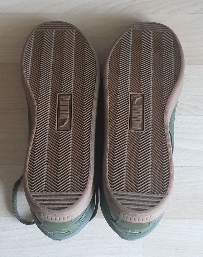 Baskets Puma 1948, vert kaki, fourrées, pointure: 45 - photo numéro 7