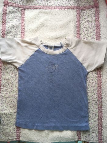 Maillot de corps/teeshirt Petit bateau 4 ans