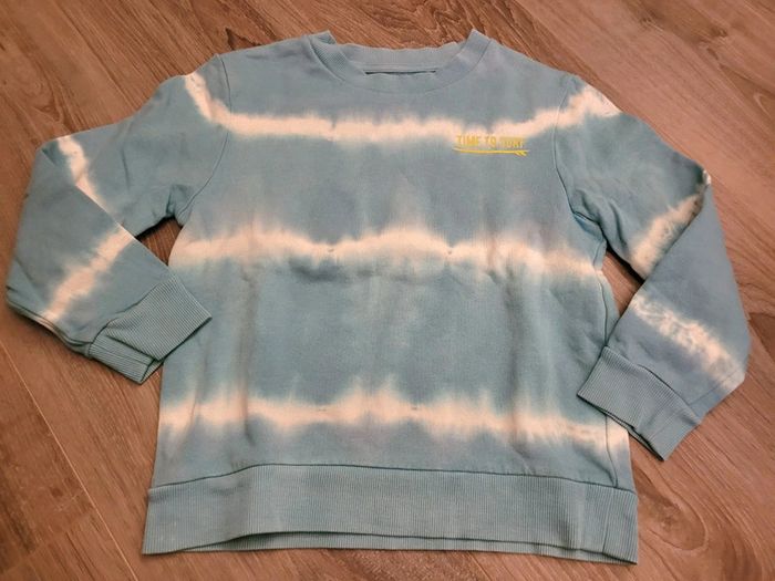 Sweat bleu et blanc Orchestra 6 ans