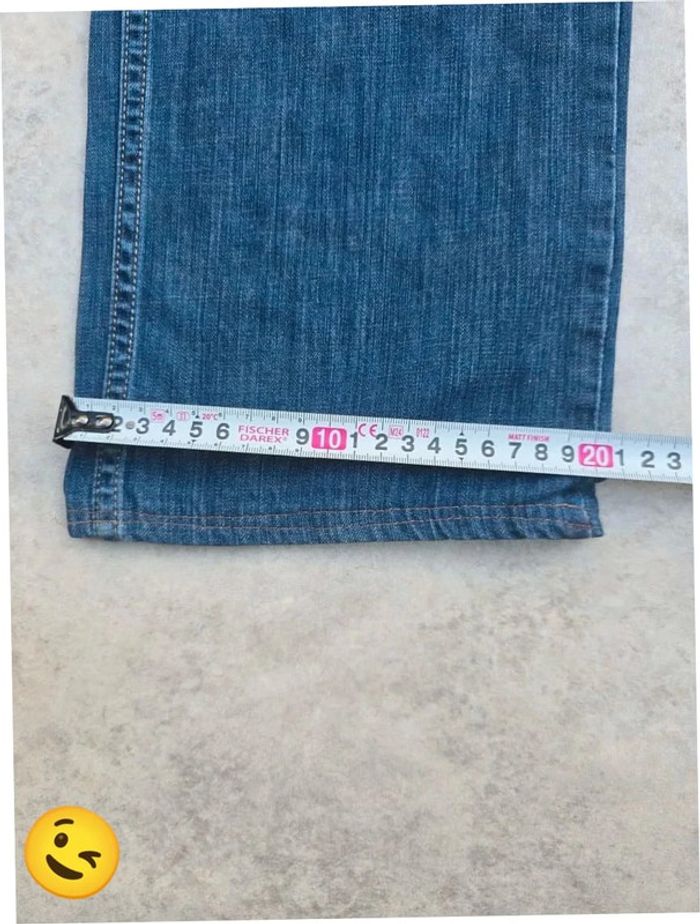 Jeans Levi's 505 W29 FR38 L29 coupe droite bleu Homme Men pan382b - photo numéro 5