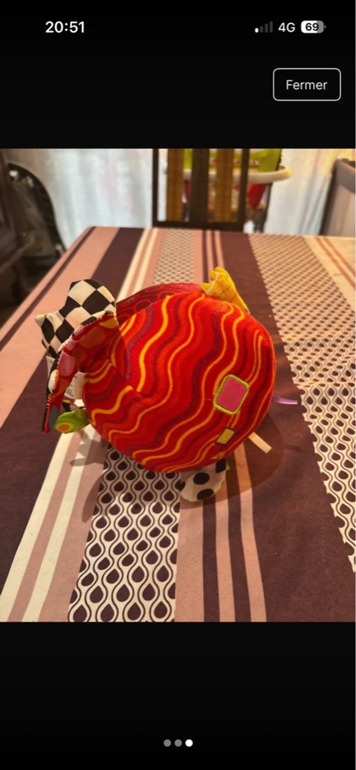 Peluche poisson globe lamaze - photo numéro 3