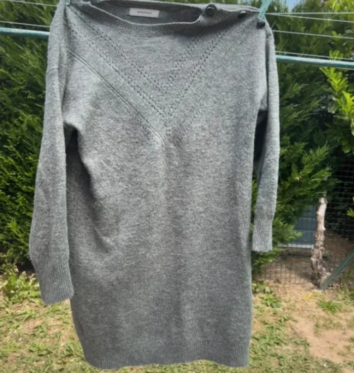 Robe pull grise Promod – Taille M - Très bon état - photo numéro 3