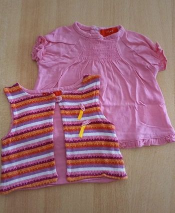 Ensemble tee-shirt et boléro