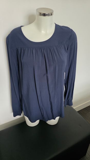 blouse bleue 40/42