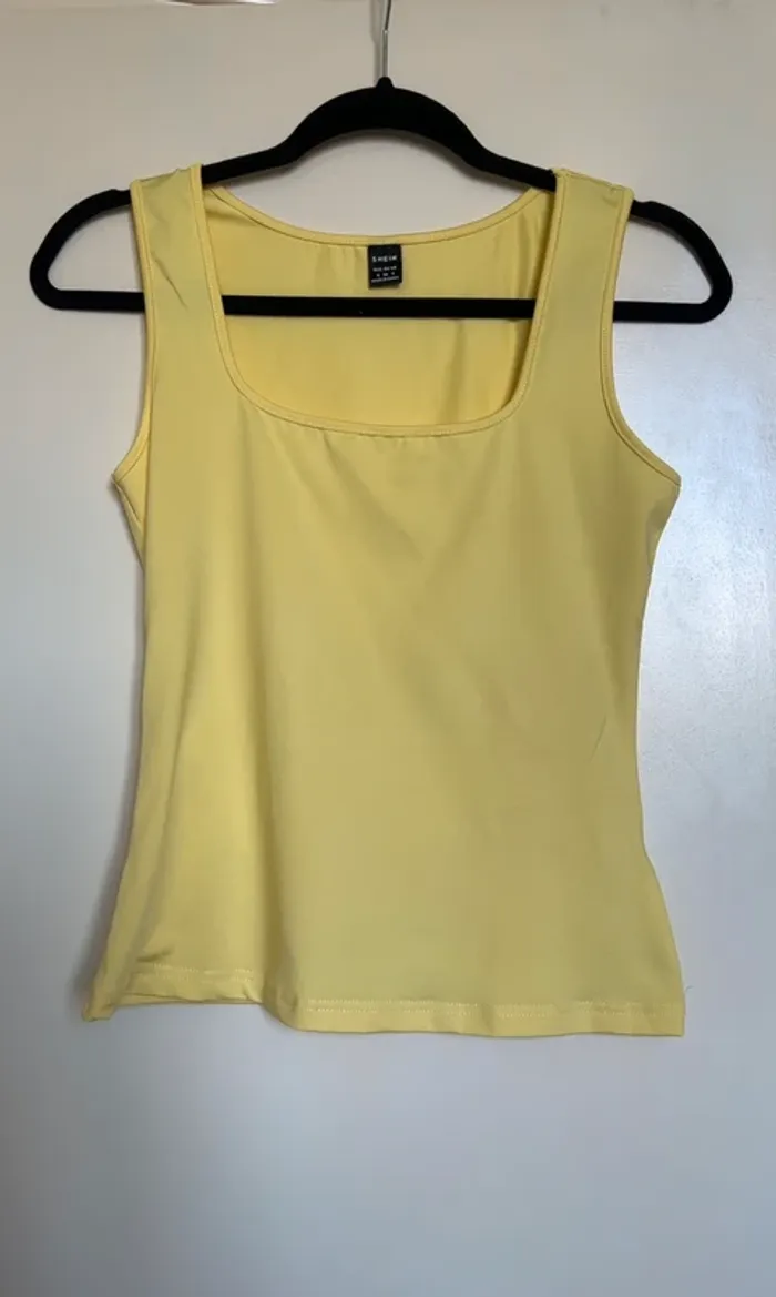 Débardeur jaune T36 💛