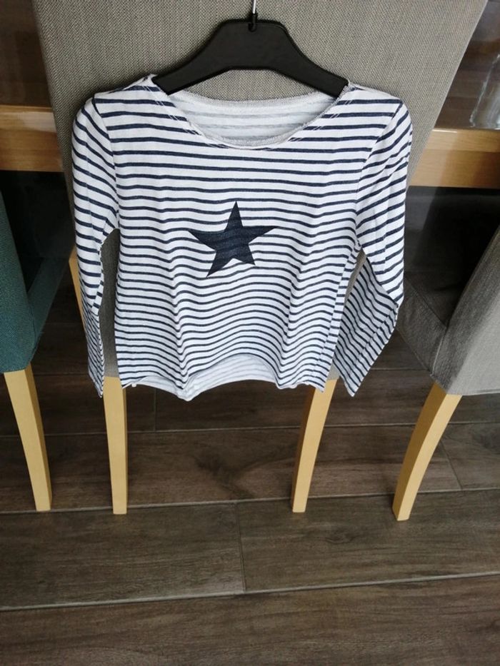 Tee shirt marinière - photo numéro 2