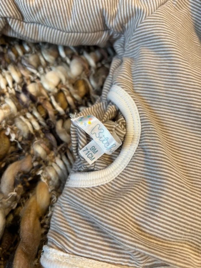 Manteau garçon réversible 9 mois - photo numéro 5