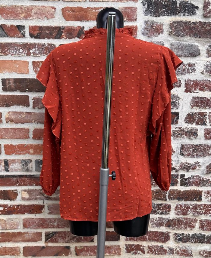 🌸Blouse manches longues à pois suisse – Taille 36 – Shein - photo numéro 4