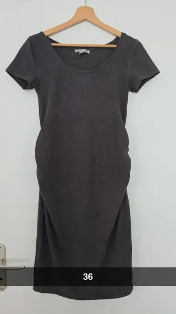 Robe grise grossesse