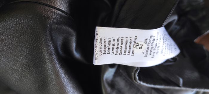 Pantalon droit La Redoute Cuir véritable noir 42/44 - photo numéro 9