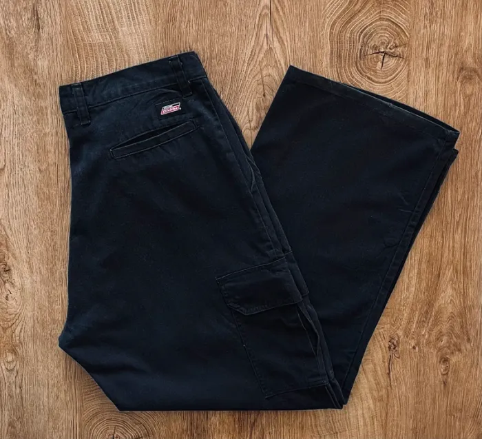 Pantalon cargo large noir Dickies Genuine pour homme, taille W 36 L 30 (46 taille française) - photo numéro 2