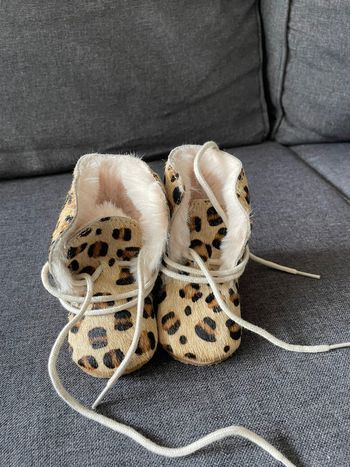 Bottines fourrées léopard taille 19/20 Bout’Chou premium