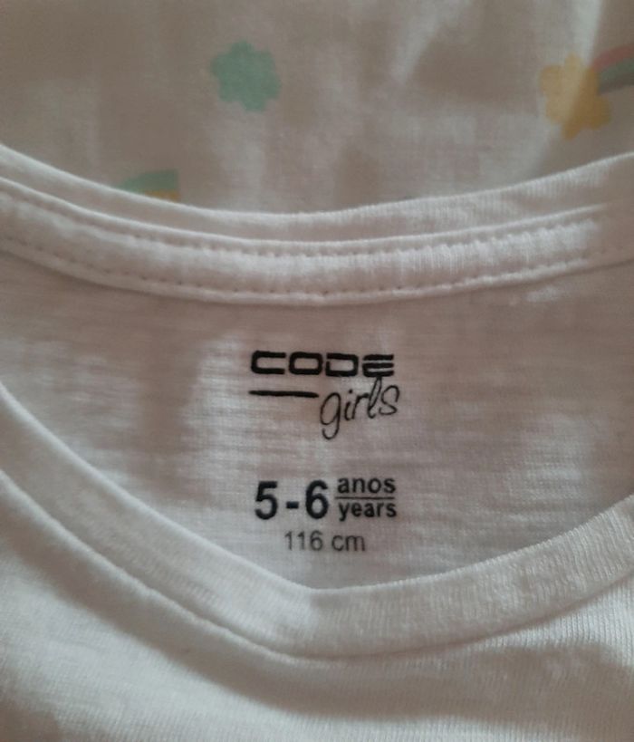 Ensemble t shirt et jeans code girls - photo numéro 6