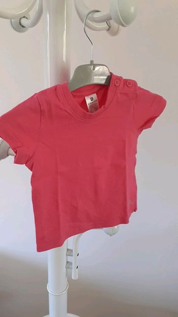 Tee-shirt fuschia