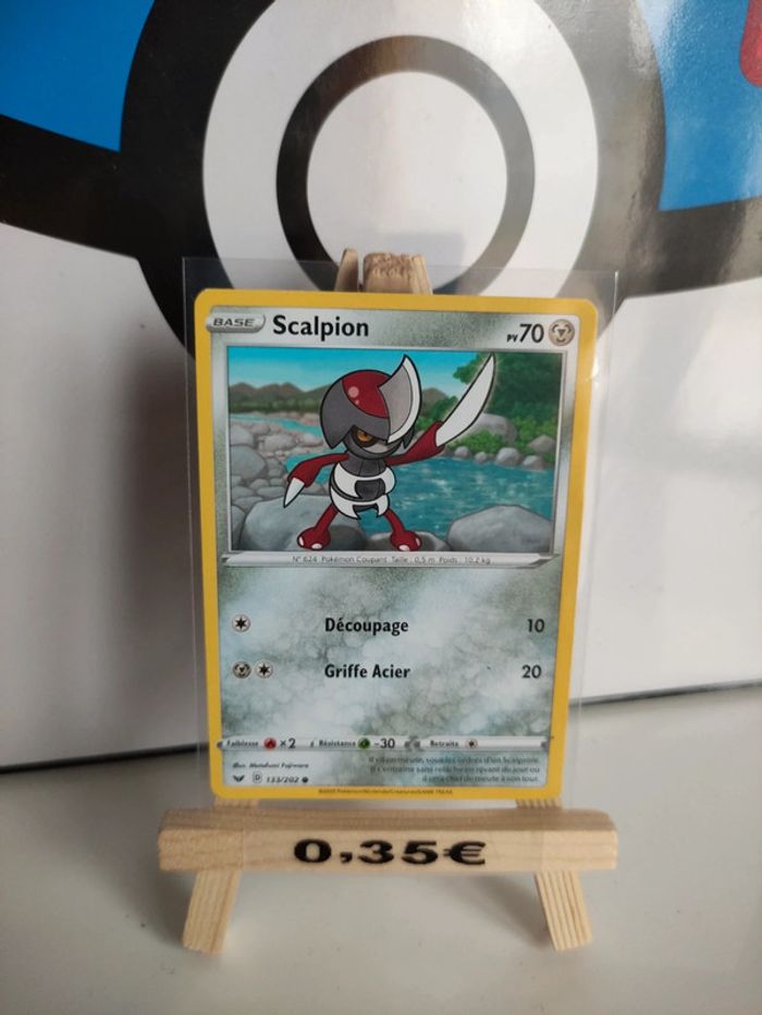 Scalpion 133/202 épée et bouclier