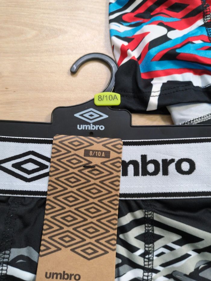 Lot de 5 boxers umbro taille 8/10 ans - photo numéro 3