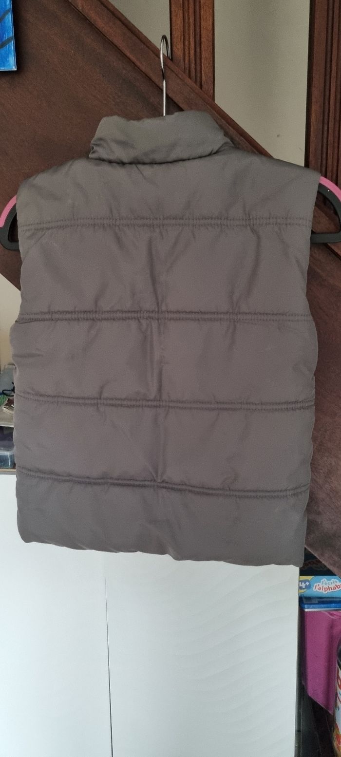 Doudoune sans manches grises - photo numéro 2