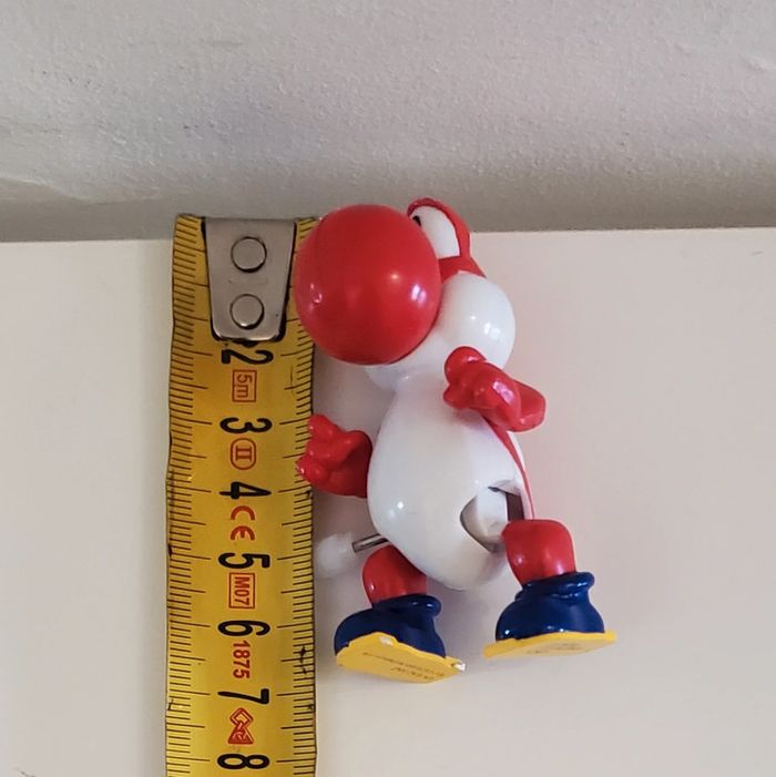 Nintendo Super Mario. Figurine de Yoshi Rouge Officielle Tomy 7 cm environ  Bon État - photo numéro 6