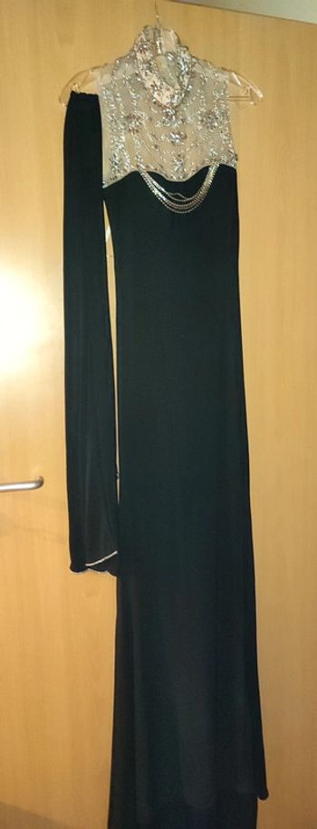 Robe longue noire de soirée taille 36 / S France Mode