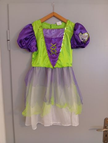 Robe de fée des bois 11/12ans