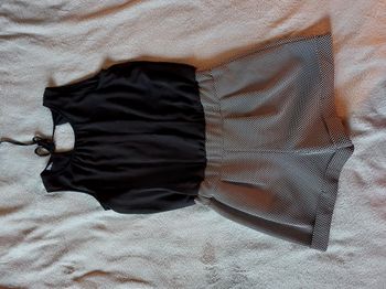 Combishort sans manches Mim noir & blanc taille 40