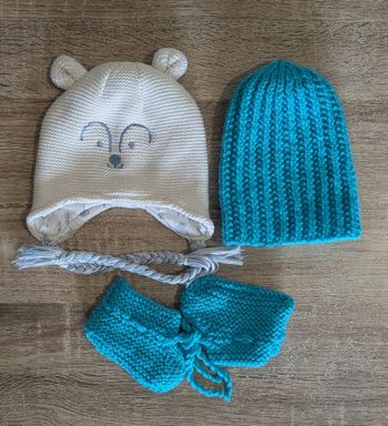 Lot de bonnets