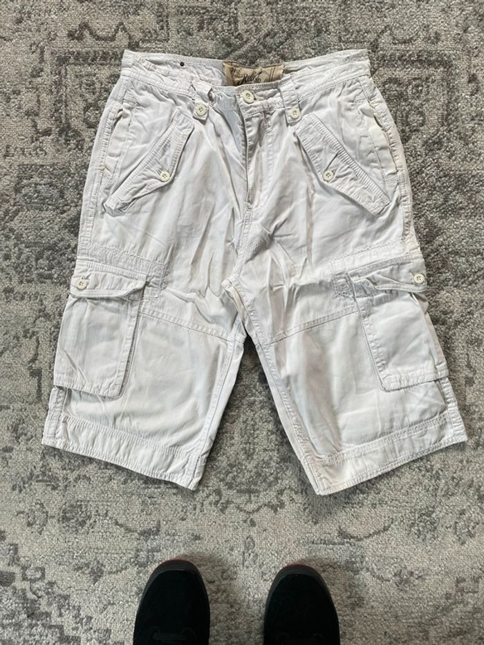 Jort baggy large Kaporal taille 28US cargo hip-hop streetwear y2k skater brodé - photo numéro 4